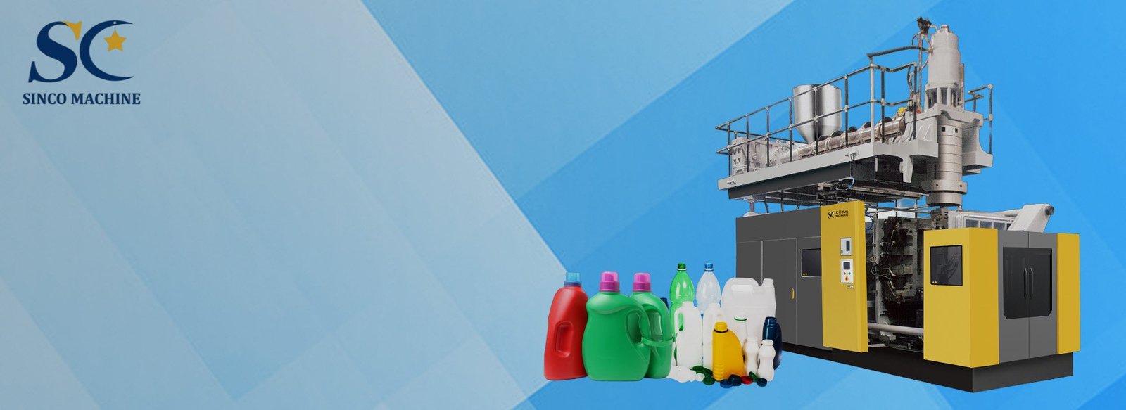 automatic extrusion blow molding machine