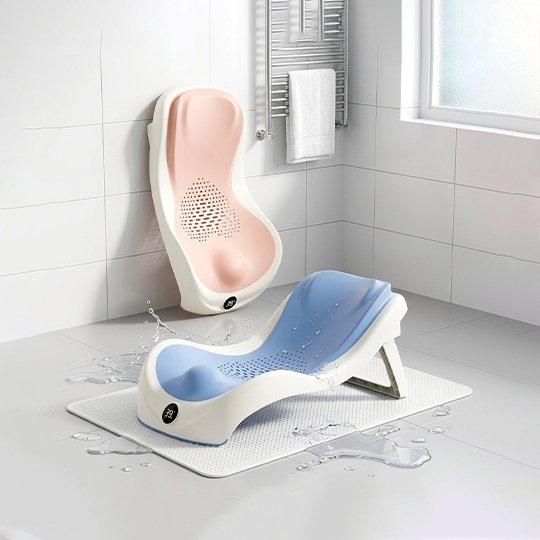 Heart-Design Baby Bath Support