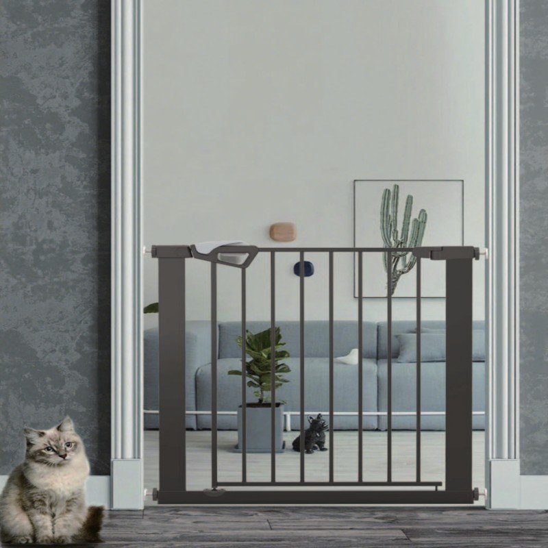 ELSABABY Auto-Close Safety Gate Black