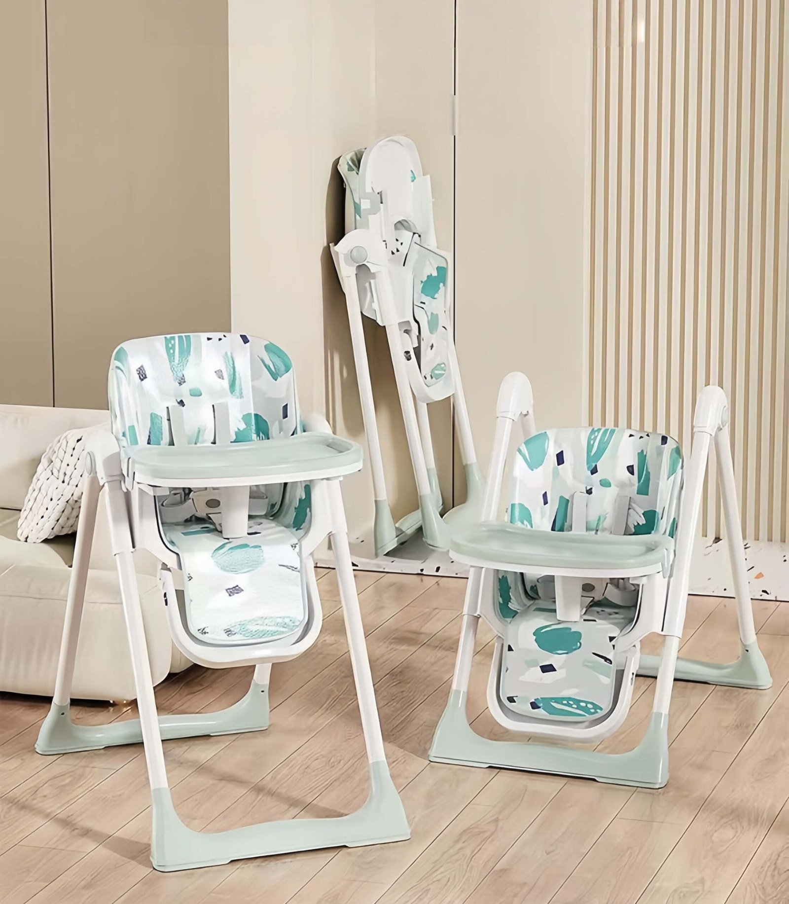 Baby Feeding Chair with Basket