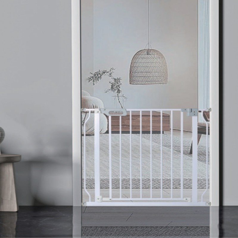 ELSABABY Auto-Close Safety Gate White